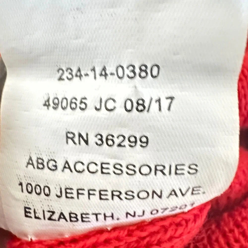 Disney Pixar Car 3 Lightning McQueen Red Knit Beanie Hat 95 ABG Accessories OSFM